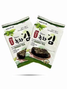 [Lốc 6 gói] Gói Snack Rong Biển Ăn Liền, K Fish Vị Trà Xanh Nhập Khẩu Hàn Quốc