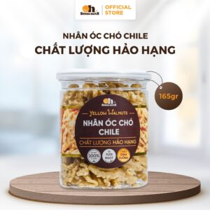 Nhân óc chó vàng Chile OH SMILE NUTS - hũ 165g