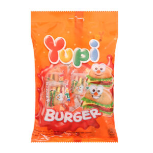 Kẹo dẻo Yupi Burger gói 96g