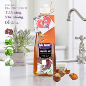 NƯỚC RỬA CHÉN BỒ HÒN THIÊN NHIÊN 395ml, thành phần thiên nhiên