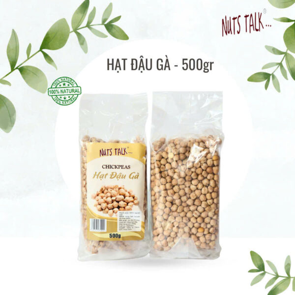 Hạt đậu gà sấy khô, túi 500gr