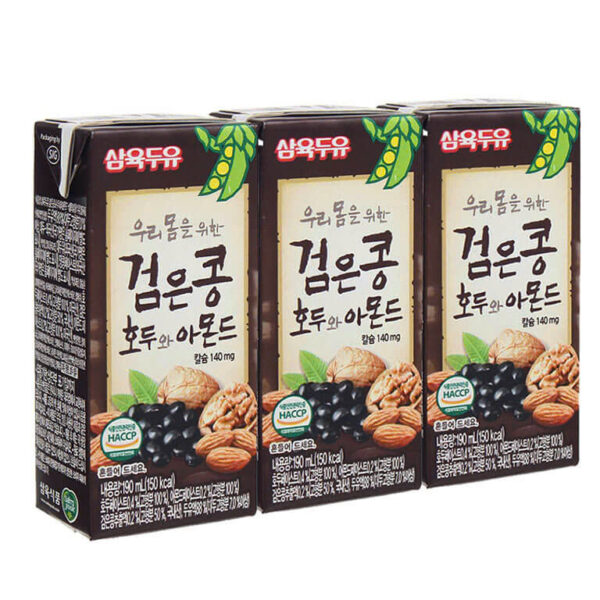 Sữa óc chó Hàn Quốc, thùng 24 hộp x190ml
