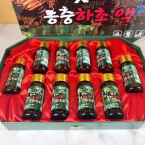 Nước Đông Trùng Hạ Thảo Mát Gan Well Bio Hộp 10 Chai x 100ml