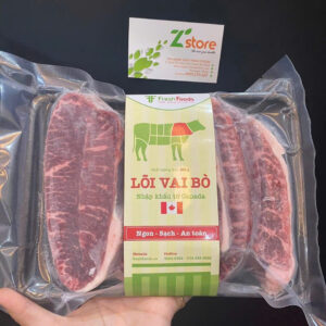 Lõi Vai Bò Canada Nhập Khẩu - khay 500g
