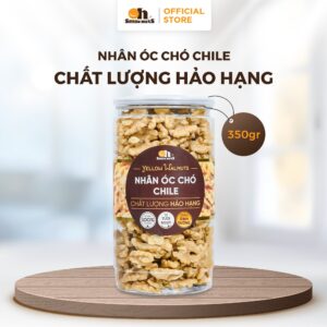 Nhân óc chó vàng Chile OH SMILE NUTS - hũ nhựa 350g
