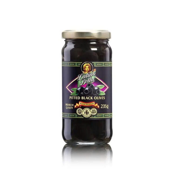 Trái Oliu Đen Không Hạt Latino Bella - Lọ 235g