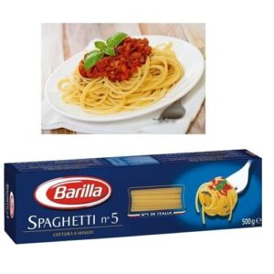 Mỳ spaghettini pasta No.5 Barilla - Hộp 500g