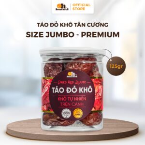 Táo Đỏ Khô Tân Cương Oh Smile 125g – Thức Ăn Chất Lượng – Food