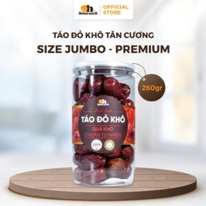 Táo Đỏ Khô Tân Cương Oh Smile 260g – Thức Ăn Chất Lượng – Food