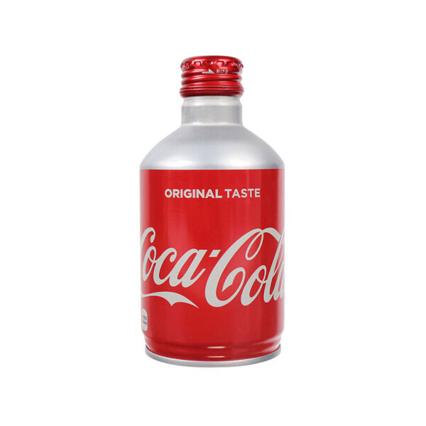 Nước ngọt Coca Cola Nhật Bản Original Taste - Chai nhôm nắp vặn 300ml