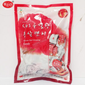 Kẹo hồng sâm không đường KGS Hàn Quốc - Gói 300g