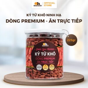Kỷ tử khô - Hũ nhựa 225g - Oh Smile Nuts