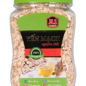 Yến mạch nguyên chất A1 - hũ 450g