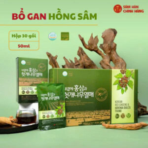 Nước hồng sâm bổ gan Daedong hộp 30gói x 50ml
