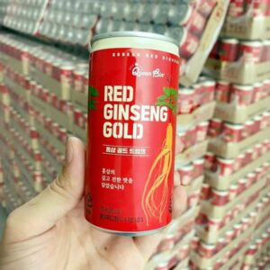 Combo 05 Lon - Nước Hồng Sâm Queen Bin Hàn Quốc (Lon 175ml)