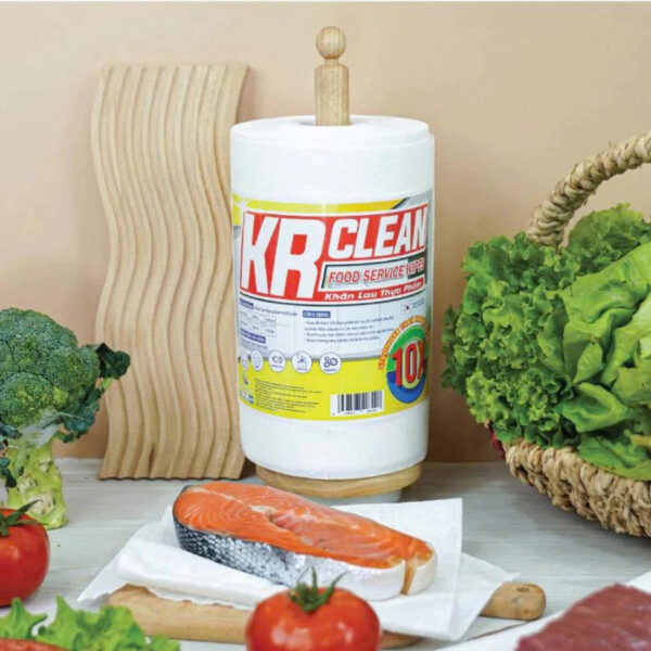 Cuộn khăn giấy lau thực phẩm KRCLEAN - 50 tờ