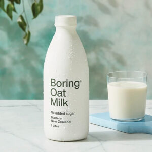 Sữa yến mạch Boring Oat Milk 1L (chai trắng)