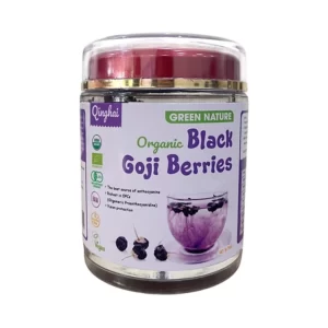 Hắc Kỷ Tử (Black Goji Berries) Hữu Cơ Green Nature - Hũ 50g