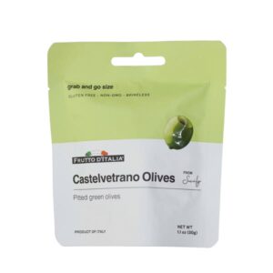 Oliu Xanh Tách Hạt Castelvetrano Madama Oliva 30g Doypack Dạng Túi