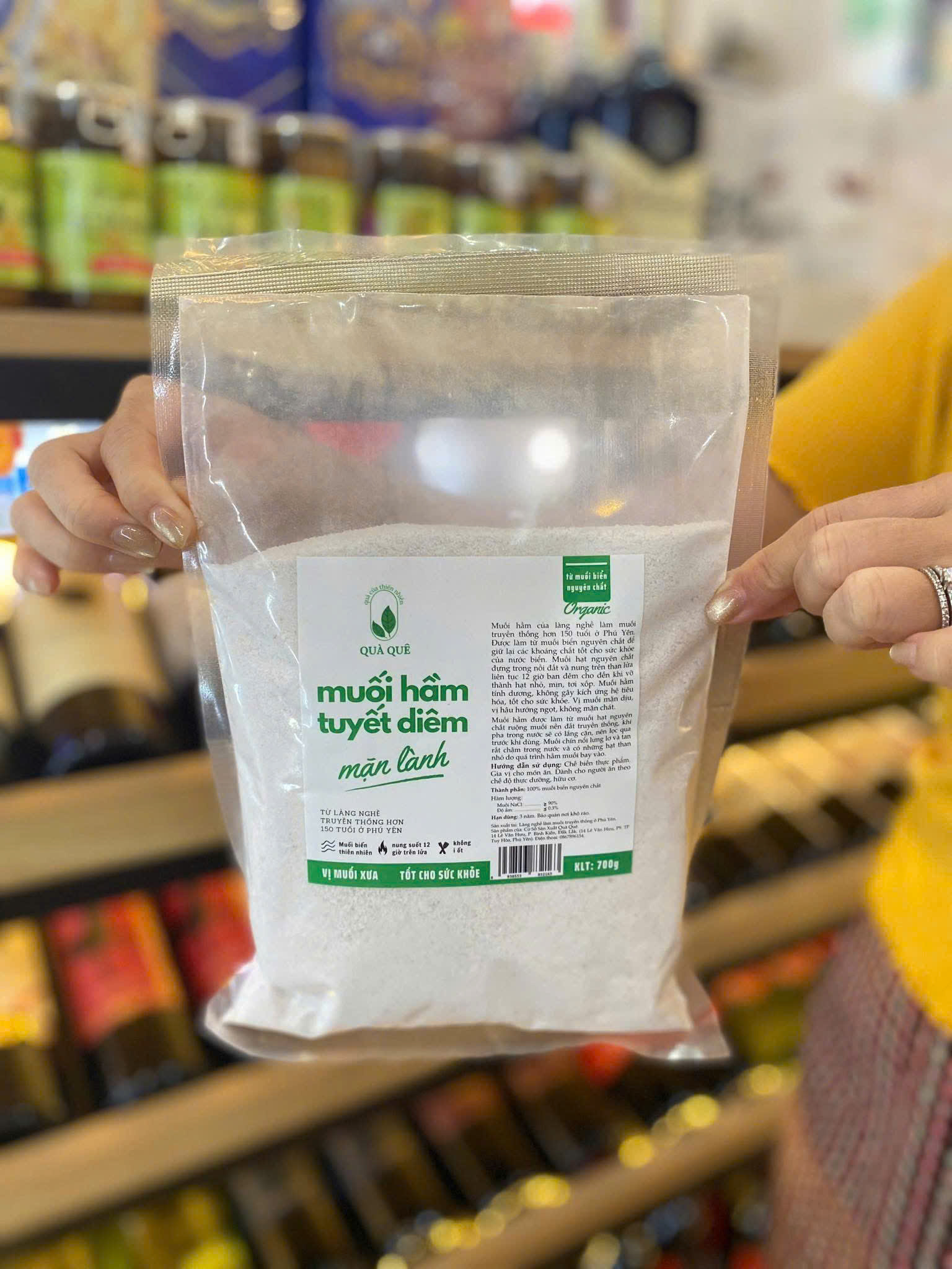 Muối Hầm Tuyết Diêm (Nổi tiếng Phú Yên) - Túi 700g